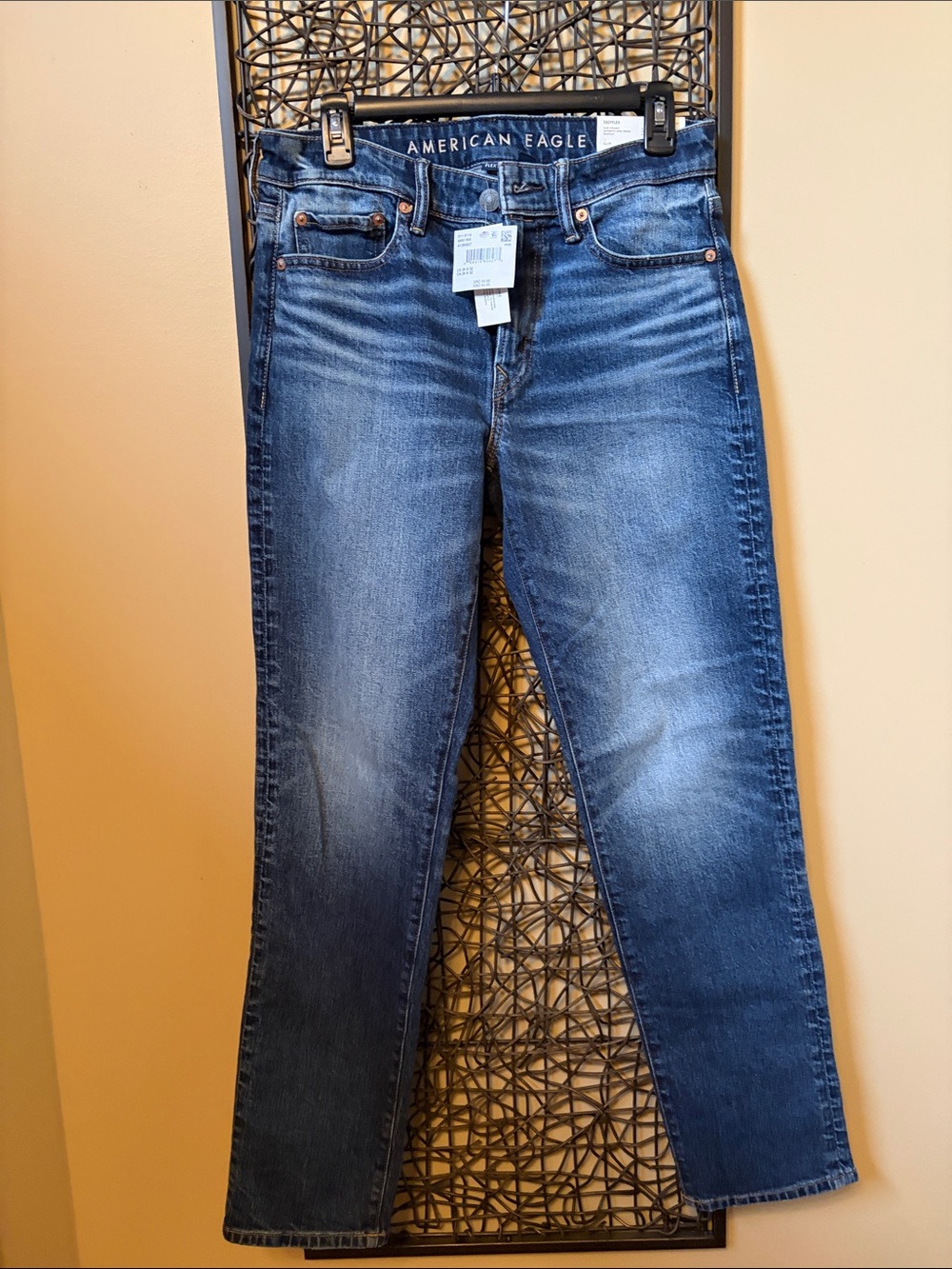 American Eagle Outfitters Men’s Blue Straight Leg Jeans